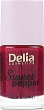 Лак для нігтів - Delia Sweet Pepper Limited Edition Nail Enamel — фото N1