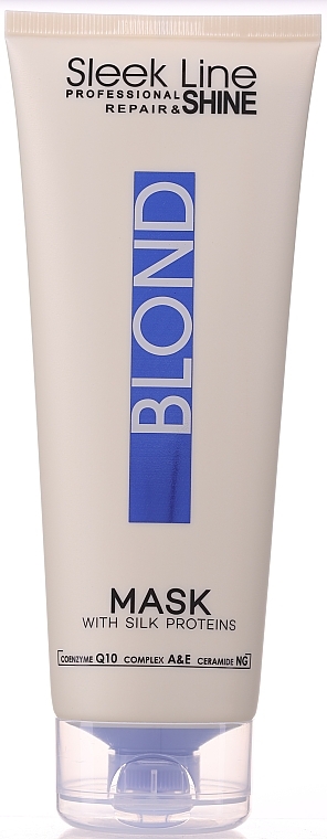 Маска для світлого волосся - Stapiz Sleek Line Blond Mask (туба) — фото N1