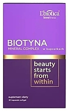 Духи, Парфюмерия, косметика Диетическая добавка с биотином - L'biotica Loveliness Biotin & Mineral Complex