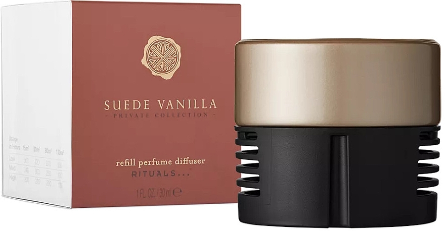 Аромадиффузор - Rituals Private Collection Suede Vanilla Refill Perfume Diffuser (сменный блок) — фото N1