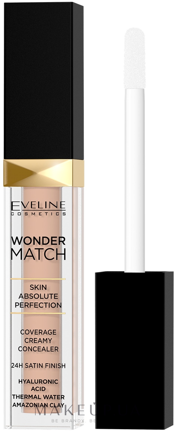 Консилер - Eveline Cosmetics Wonder Match Coverage Creamy Concealer — фото 15 - Natural