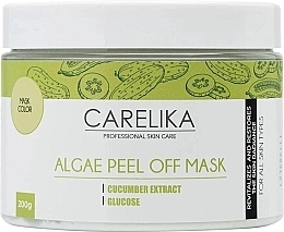 Парфумерія, косметика Альгінатна маска на основі водоростей з екстрактом огірка - Carelika Algae Peel Off Mask Cucumber Extract