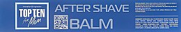 Бальзам з пантенолом після гоління для нормальної шкіри  - Top Ten For Men — фото N3