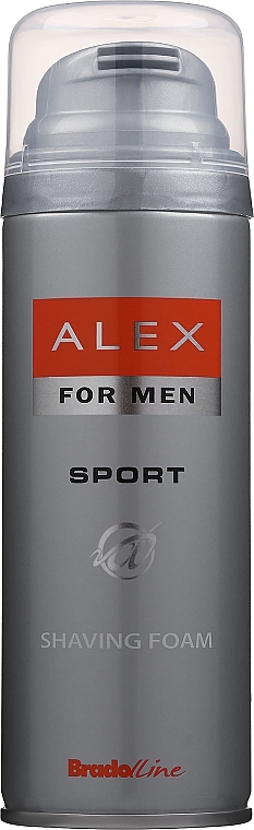 Піна для гоління - Bradoline Alex Sport Shaving Foam — фото N1