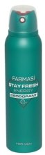 Парфумерія, косметика Чоловічий дезодорант-спрей - Farmasi Stay Fresh Energy Deodorant