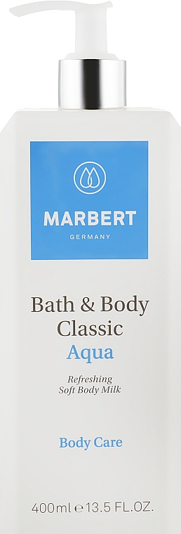 Молочко для тела - Marbert Bath & Body Classic Aqua Soft Body Milk 