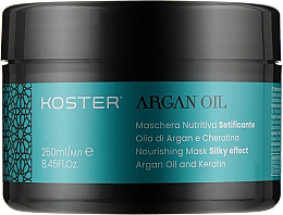 Парфумерія, косметика Живильна маска для волосся - Koster Argan Oil