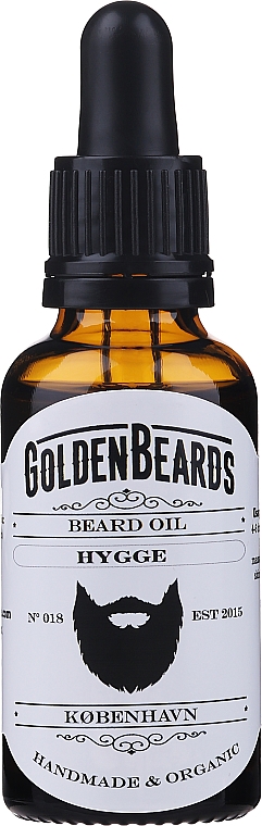 Масло для бороды "Hygge" - Golden Beards Beard Oil — фото N1