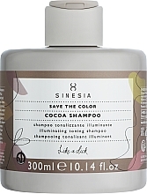 Тонировочный шампунь для волос "Шоколад" с эффектом блеска - Sinesia Save The Color Cocoa Shampoo — фото N1