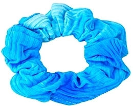 Парфумерія, косметика Резинка для волосся у великий рубчик, блакитна - Lolita Accessories