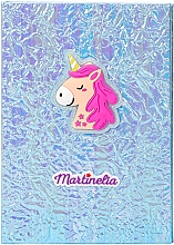 Палетка теней и блесков для губ - Martinelia Little Unicorn Beauty Book — фото N1