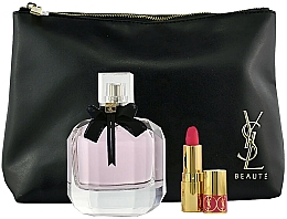 Духи, Парфюмерия, косметика Yves Saint Laurent Mon Paris - Набор (edp/50ml + lipstick/1.3ml)