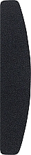 Парфумерія, косметика Змінні бафи для шліфування нігтів, півмісяць, 110 мм, 180 грит, чорні - ThePilochki