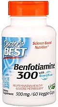 Парфумерія, косметика Харчова добавка "Бенфотіамін", 300 мг - Doctor's Best Benfotiamine