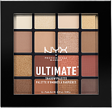 Духи, Парфюмерия, косметика УЦЕНКА Палетка теней - NYX Professional Makeup Ultimate Shadow Palette *