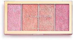 Палетка румян - Makeup Revolution Vintage Lace Blush Palette — фото N3