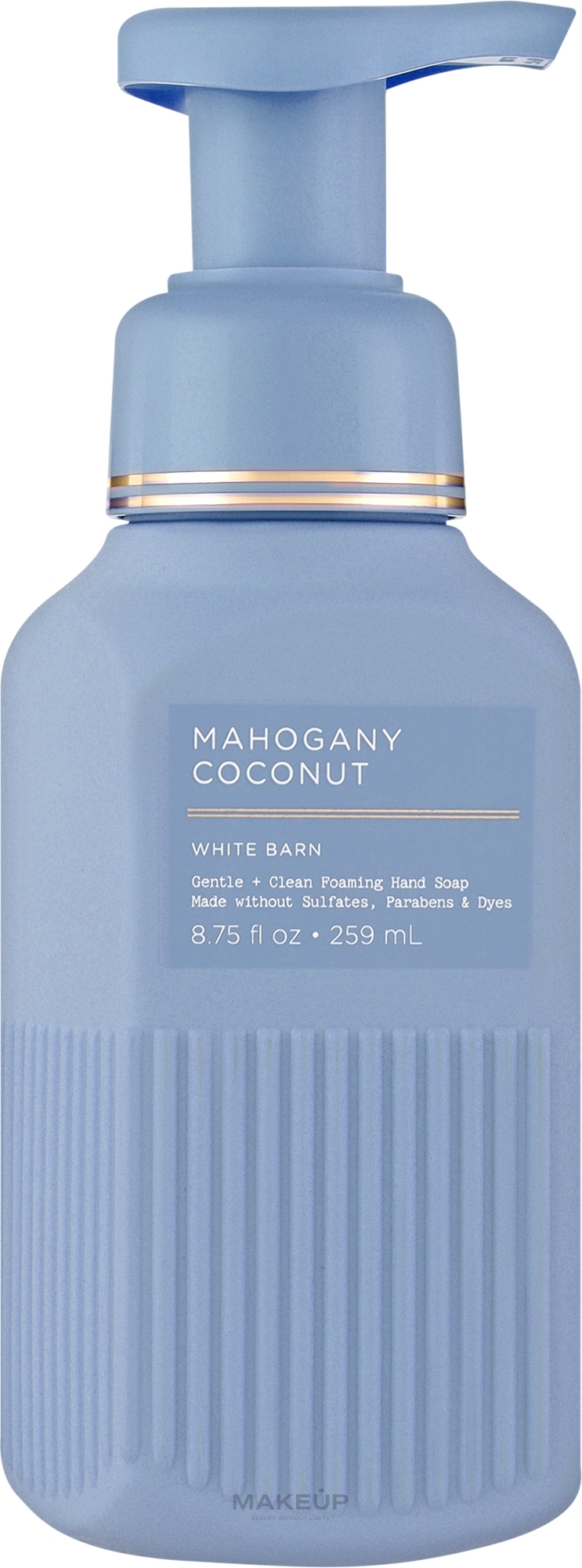 Мыло-пена для рук - Bath And Body Works Gentle & Clean Foaming Hand Soap Mahogany Coconut — фото 259ml