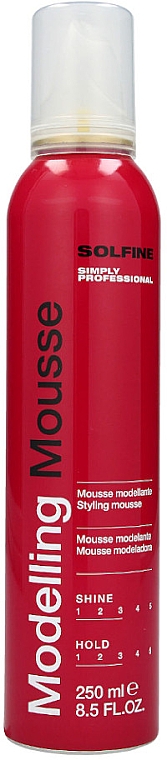 Мус для волосся - Solfine Modelling Mousse — фото N1