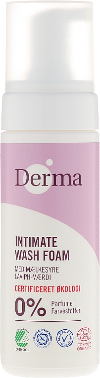 Пенка для интимной гигиены - Derma Eco Woman Intimate Wash Foam