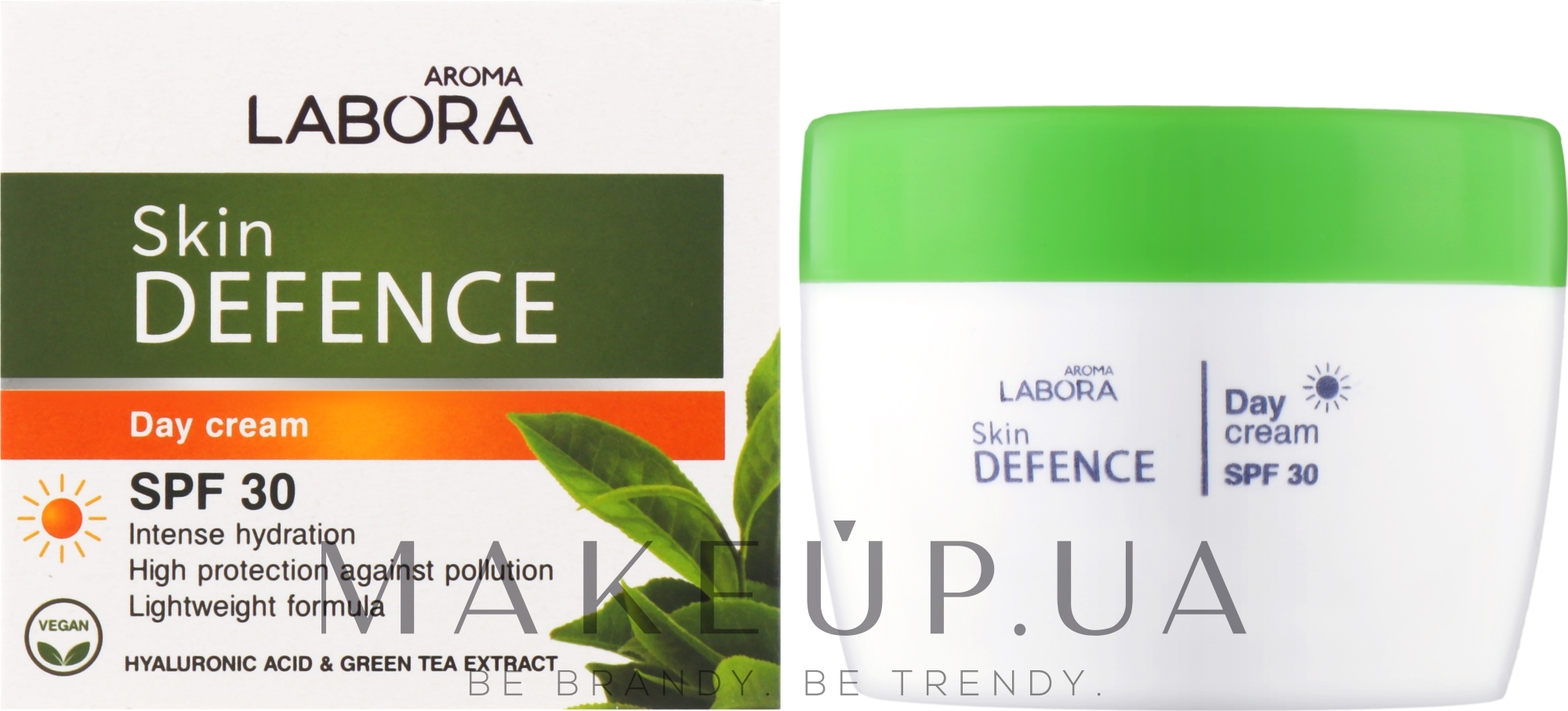Крем для лица, дневной с защитой SPF 30 - Aroma Labora Skin Defence — фото 50ml