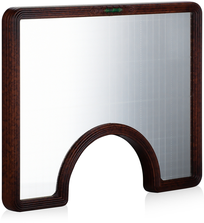 Дзеркало косметичне - Y.S.Park Professional Concave Level Mirror Mahagony — фото N1