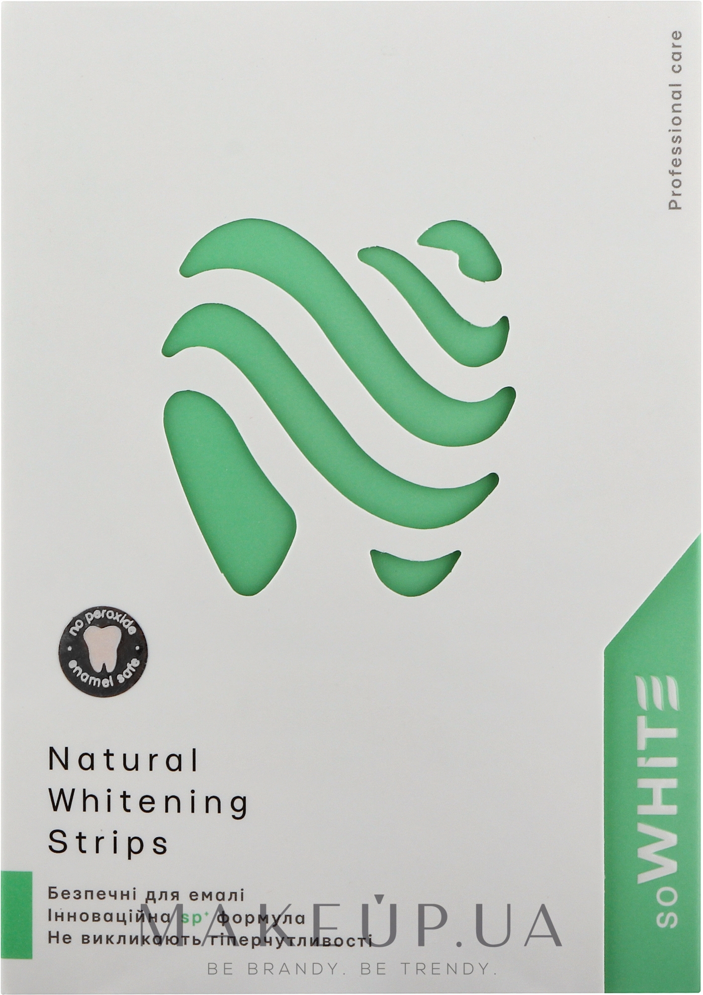 Відбілюючі смужки для зубів - SoWhite Natural Whitening Strips — фото 7шт