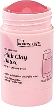 Парфумерія, косметика Очищувальний стік для обличчя з рожевою глиною - IDC Institute Pink Clay Detox Face Cleansing Stick