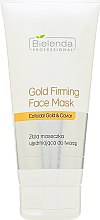 Парфумерія, косметика Омолоджувальна золота маска для обличчя - Bielenda Professional Program Face Gold Firming Face Mask