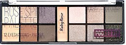 Парфумерія, косметика УЦЕНКА Палетка тіней для повік з праймером - Ruby Rose Pocket Palette * 