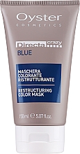 Тонирующая маска для волос "Синяя" - Oyster Cosmetics Directa Crazy Blue — фото N1