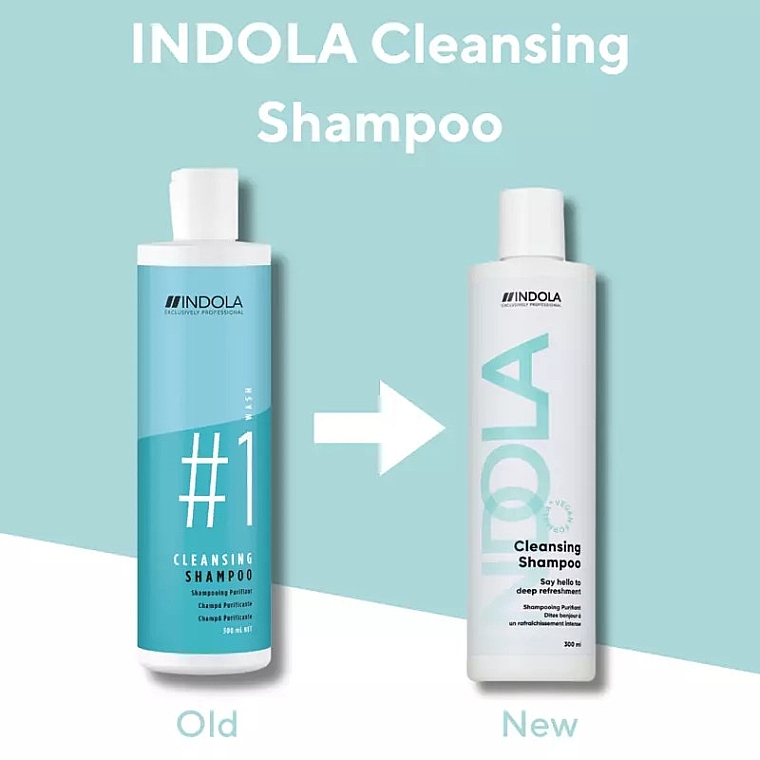 Шампунь для жирної шкіри голови  - Indola Innova Specialist Cleansing Shampoo — фото N7