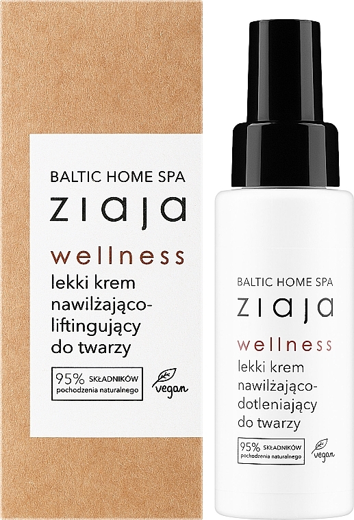 Легкий крем для обличчя - Ziaja Baltic Home Spa Wellness Lekki Krem Do Twarzy — фото N2