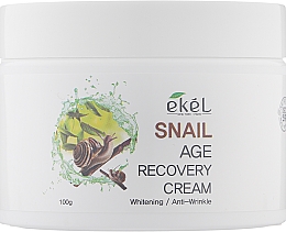 Духи, Парфюмерия, косметика Крем для лица с муцином улитки - Ekel Snail Age Recovery Cream