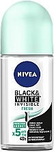 Антиперспірант "Чорне та Біле. Невидимий" - NIVEA Black & White Invisible Fresh Anti-Perspirant — фото N1