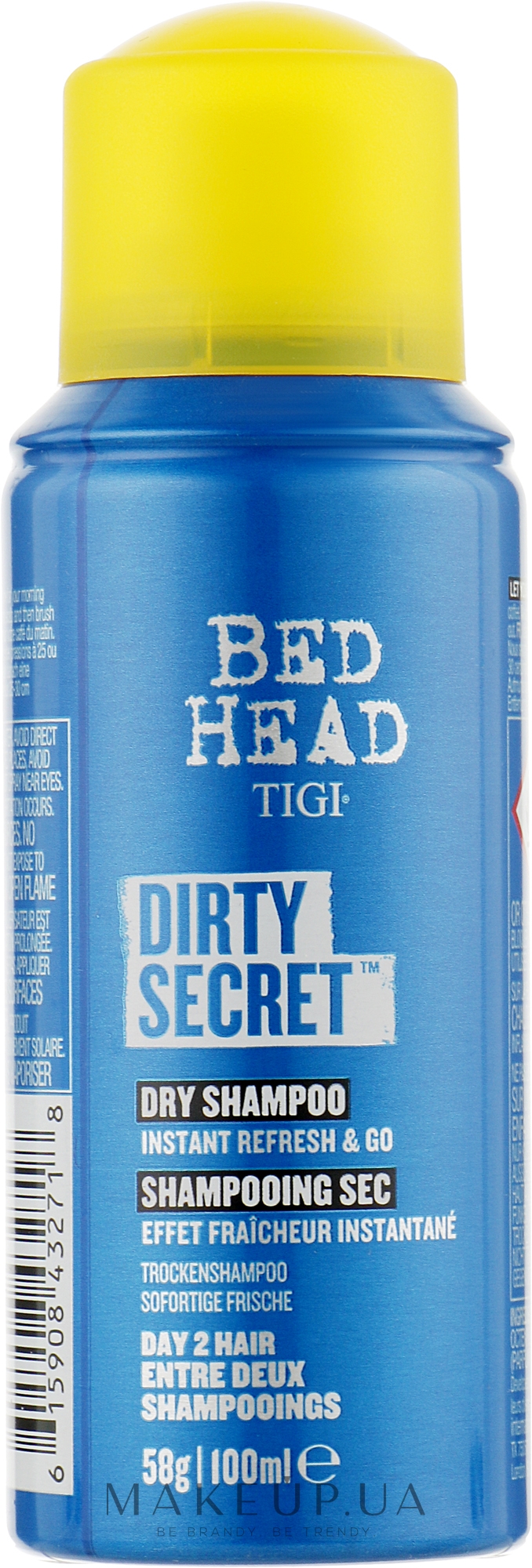 Сухий шампунь для волосся - Tigi Bed Head Dirty Secret Dry Shampoo Instant Refresh & Go — фото 100ml