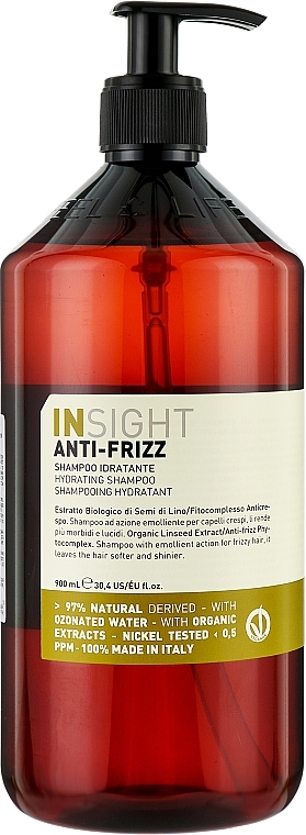 УЦІНКА Шампунь зволожуючий для волосся - Insight Anti-Frizz Hair Shampoo Hydrating * — фото N4