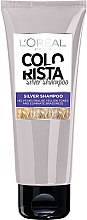 Духи, Парфюмерия, косметика Шампунь для волос - L'Oreal Paris Colorista Silver Shampoo Hair Toner