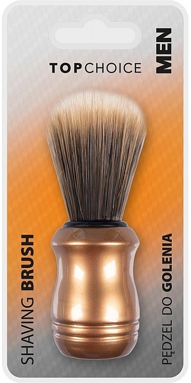 Помазок для бритья, 30673, c мягкой синтетической щетиной - Top Choice Shaving Brush — фото N1