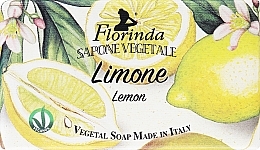 Мыло натуральное "Лимон" - Florinda Lemon Vegetal Soap — фото N1
