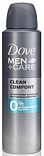 Парфумерія, косметика Дезодорант без вмісту спирту і алюмінію - Dove Men+Care Clean Comfort
