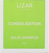 Твердий шампунь "Хна+кропива" - Lizar Solid Shampoo — фото N3