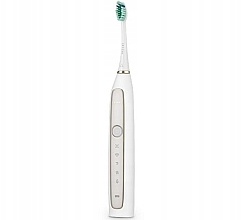 Звуковая зубная щетка, белая - Seysso Gold Sonic Toothbrush — фото N1