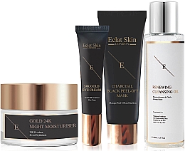 Духи, Парфюмерия, косметика Набор - Eclat Skin London Giftset (eye/cr/15ml + mask/50ml + oil/100ml + cr/50ml)