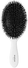 Парфумерія, косметика SPA-щітка, біла - Balmain White Spa Brush - Balmain Paris Hair Couture White Spa Brush