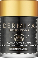 Духи, Парфюмерия, косметика Сыворотка против морщин, в капсулах - Dermika Luxury Caviar Serum