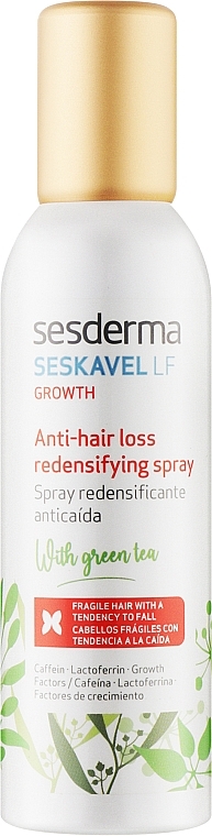 Восстанавливающий спрей против выпадения волос - Sesderma Seskavel LF Growth Redensifying Anti-Falling Spray — фото N1