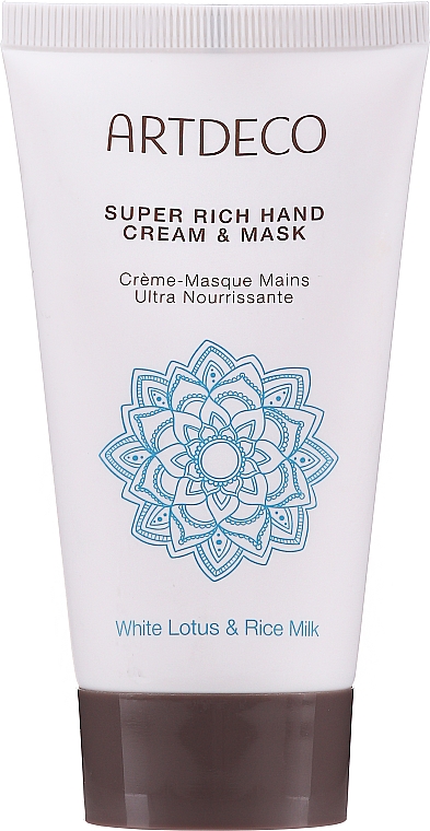 Интенсивный питательный крем и маска для рук - Artdeco Senses Asian Spa Skin Purity Super Rich Hand Cream & Mask — фото N1
