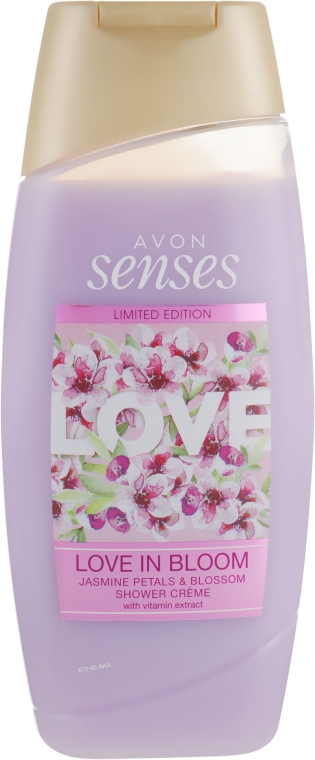 Крем для душа - Avon Senses Love in Bloom Shower Cream — фото N1