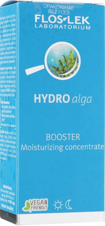 Концентрат для обличчя зволожувальний - Floslek Hydro Alga Booster