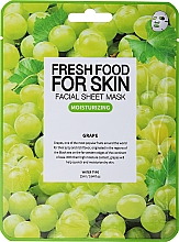 Тканевая маска для лица "Виноград" - Superfood for Skin Farmskin Fresh Food Grape Mask — фото N1